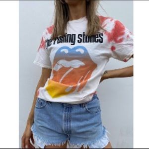 Lightly distressed The Rolling Stone’s tee.